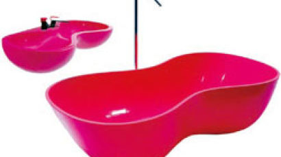 [NEWS] 카림 라시드 분홍빛 커플욕조 디자인상
