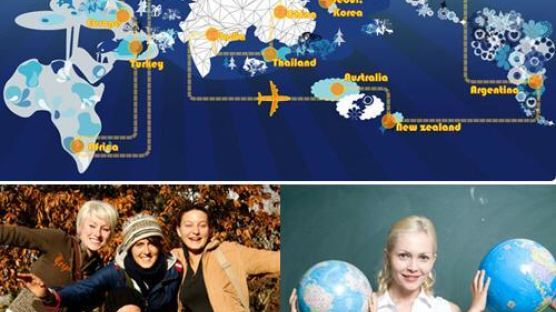 1년간 전세계 30개국 일주하면서 익히는 영어와 다양한 문화