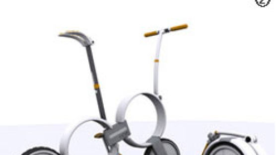 [디자인] 맷돌ㆍ배낭 모양으로 접은 자전거