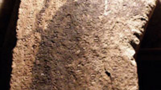5~6세기 신라시대 추정 ‘국보급’ 비석 포항서 발견