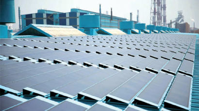 포스코, 제철소 공장 지붕에 태양광 발전소 … 1㎿ 전기 만든다