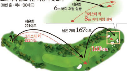 지은희, 한강에 배 띄워놓고 아이언샷 훈련 … 집중력 키웠죠