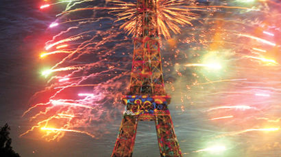 [사진] 프랑스 혁명 220주년 기념 불꽃놀이