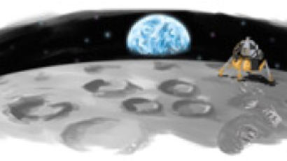 달 착륙 40주년…구글 어스로 달 여행 떠나 볼까