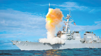 [사진] 미 해군 요격미사일 발사 실험