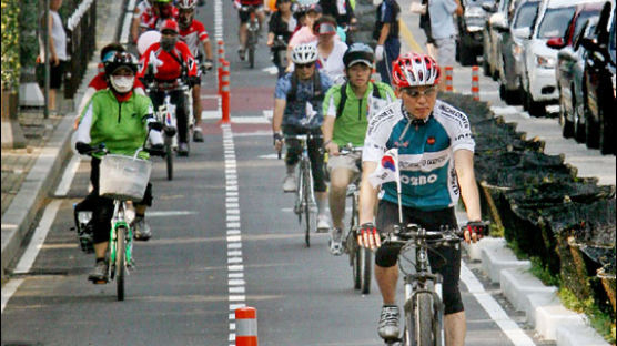 [사진] 인천 자전거 전용도로 대행진