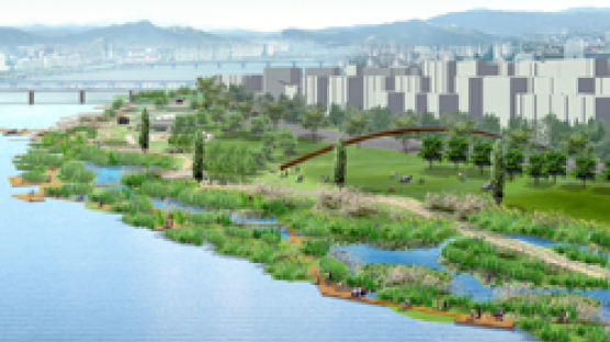 [구구동동] 이촌동 한강공원에 밤섬 크기 생태공원