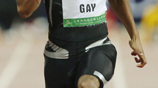 게이 9초69 … 역대 100m 2위 기록