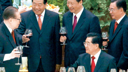 [사진] 중국 지도자들 한자리에