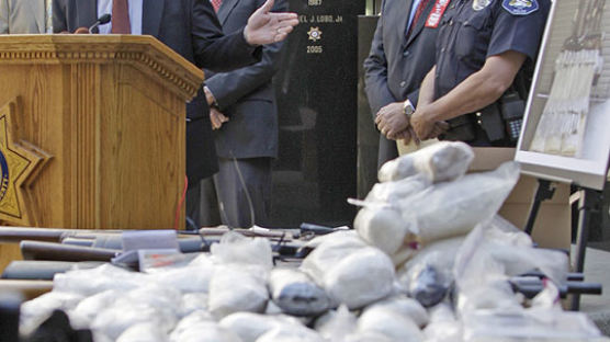 [사진] 미국, 멕시코 마약과 전쟁