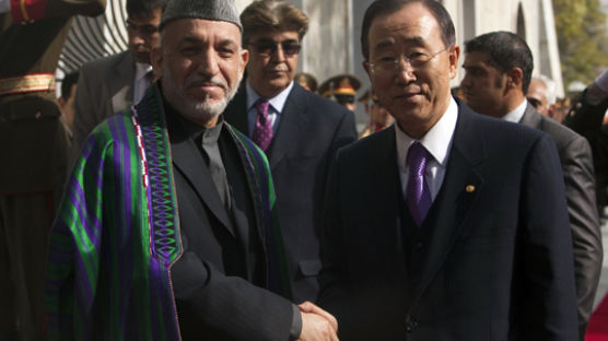 아프간 카르자이 대통령 재선 확정