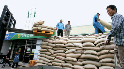 쌀값 폭락에 뿔난 농민들 거센 반발