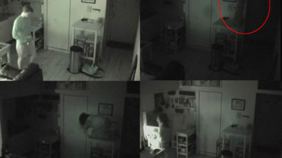 CCTV 촬영된 ‘내 집에 숨어 사는 여자’ 섬뜩