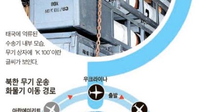 ‘북한 무기’ 수송기 미스터리