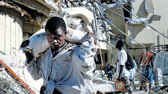 아이티 가는 ‘구호의 길’도 막혔다