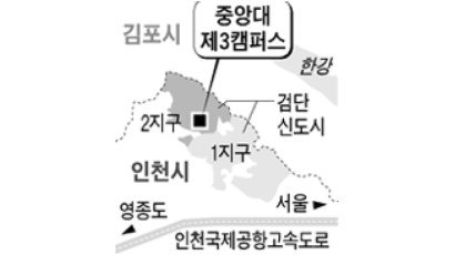 중앙대, 인천 검단에 제3캠퍼스 2015년 개교 예정