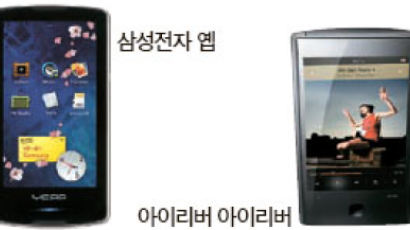 삼성 옙, 아몰레드 화면 ‘보는 MP3’ 시대 열어