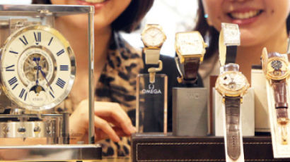 [사진] 이게 얼마짜리야 … 럭셔리 시계 박람회