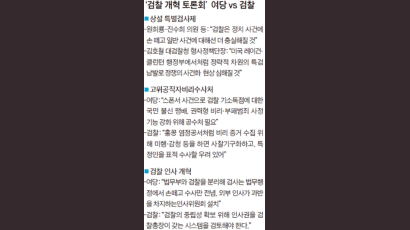 여당 “공수처 설치 불가피해” 검찰 “기소권 나누면 국론 분열”