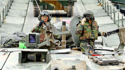 [사진] 화랑부대, 북한강 도하훈련