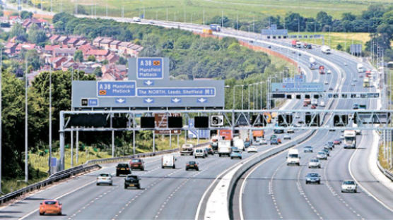 산업화 40년 - 고속도로가 미래 바꾼다 ② 영국 도로망의 척추 M1