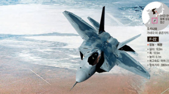 [사진] 세계 최강 전투기 F-22