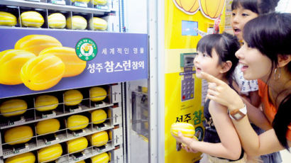 [사진] 참외 자판기