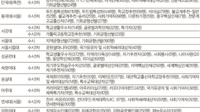 [대입 내비게이션] ‘입학사정관’ 도입 대학 40곳 늘어 … 전형 유형 600개