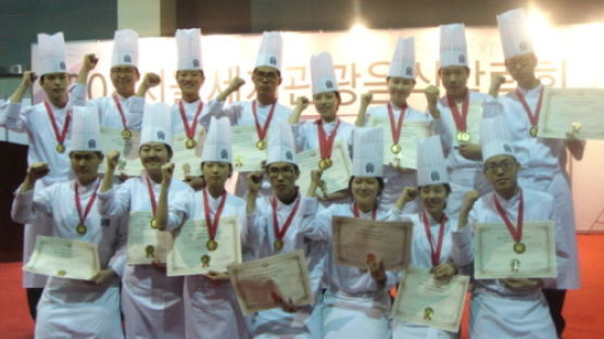 대한민국 요리경연대회 연속 석권신화! 한국외식조리전문학교