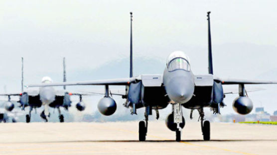 [사진] 태평양 건너온 F - 15K