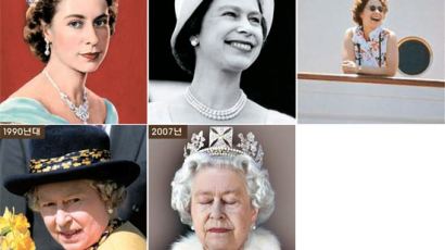[사진] 엘리자베스 여왕 즉위 60년 … 저 얼굴에 영국 역사 있다