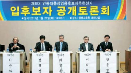 안동대 총장 선거 후보 6명 앞다퉈 “도청 신도시에 캠퍼스”