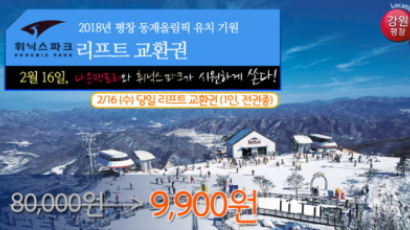 2018 동계올림픽 유치기원, 다운팩토리와 평창 휘닉스파크가 쏜다!