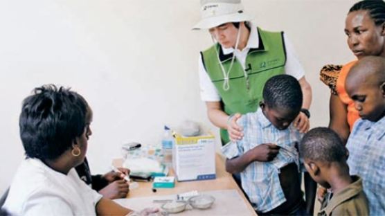 국제구호단체 굿네이버스, 아프리카에 첫 기생충 병원