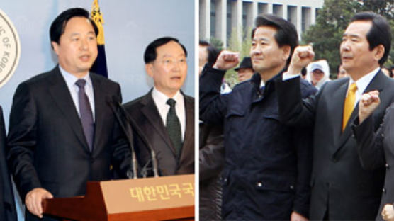 [사진] 경남지사·한나라 의원 “LH 유치 TV토론”…전북주민·민주 의원 “분산 배치하라”