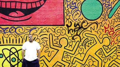 낙서꾼인가, 거리의 예술인인가...그래피티 화가 오르티즈
