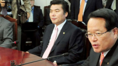 “박근혜·정몽준·이재오·김문수 당 대표 선거 다 출마하게 하자”