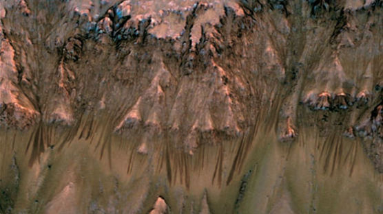 [사진] 화성, 늦봄 ~ 여름철엔 물이 흐른다?