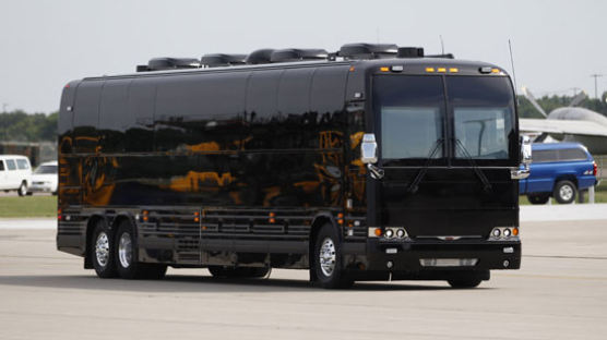 [사진] 오바마의 '버스 포스 원'