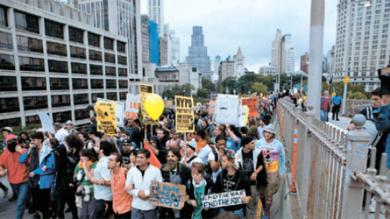[사진] 미국 월가 시위 … 700여명 연행