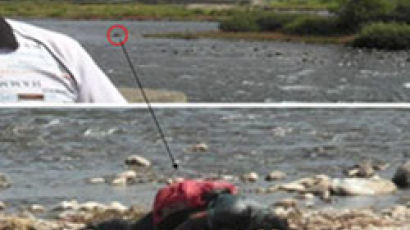 압록강 '시커먼 물체'는 강바닥에 엎드려 죽은 탈북 여성 