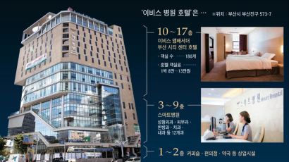 7층서 수술, 17층 체크인 … 부산에 국내 첫 ‘병원호텔’
