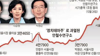 정치테마주는 ‘기대감 → 소문 → 버블 → 폭락’ 되풀이