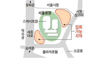서울광장 스케이트장 내달 개장 … 집회 공간도 마련