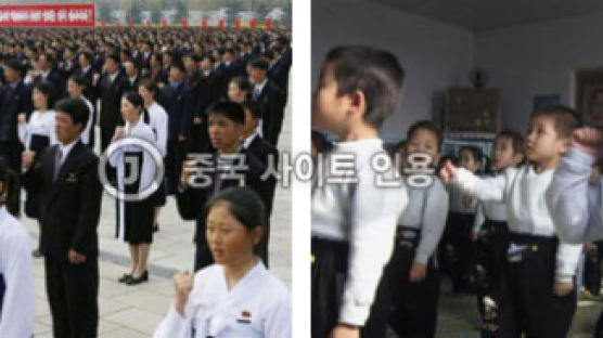 정치행사에 동원된 북한 어린이 … “학도를 도구에 이용하지 말라”는 게 통할까?