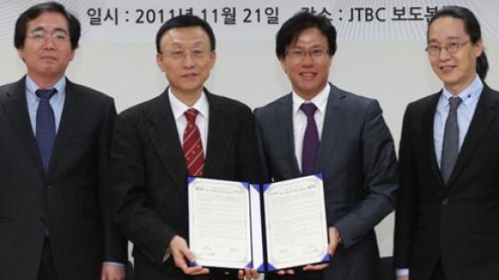 [사진] JTBC, 다음소프트와 SNS 업무 협약 