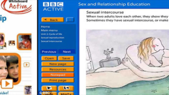 BBC 성교육 비디오 "교육용 맞아?"