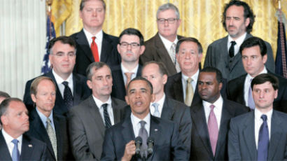 [사진] 일자리 외치는 오바마, CEO들 생각은 …