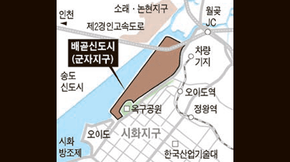 시와 의회 사이에 낀 ‘배곧신도시’ 이름