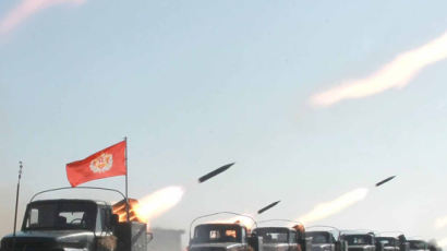 [사진] 북한 육해공 합동타격 훈련